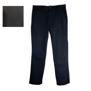 Docker’s Men’s Pinstriped D1 Slim-Fit Flat-Front Pants 34/34